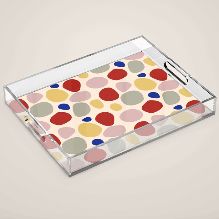 Colorful Stones Acrylic Tray Gallery Image 1