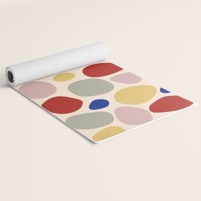 Colorful Stones Yoga Mat Gallery Image 2
