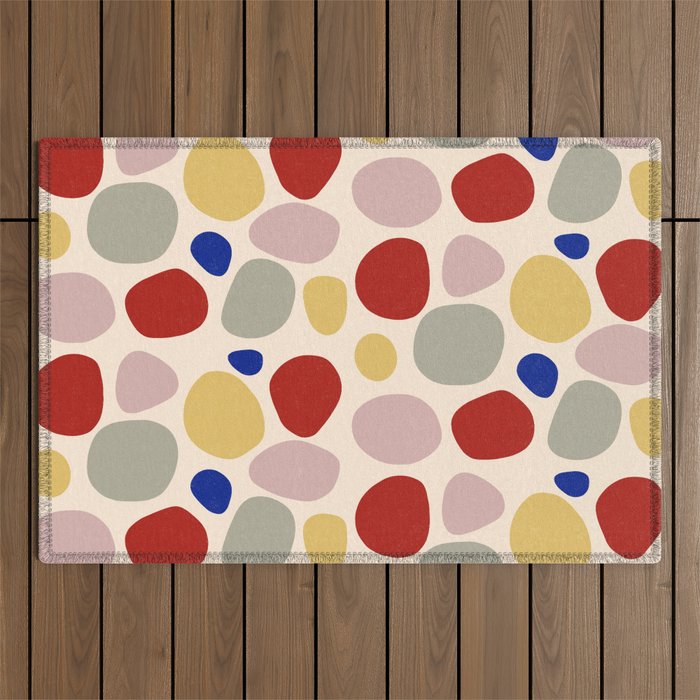 Colorful Stones Outdoor Rug Gallery Image 1