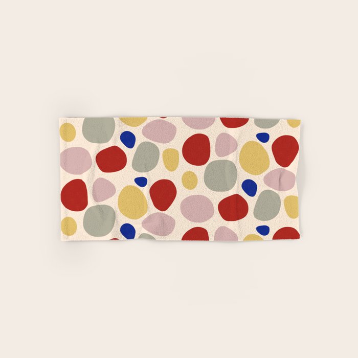 Colorful Stones Bath Towel Gallery Image 1