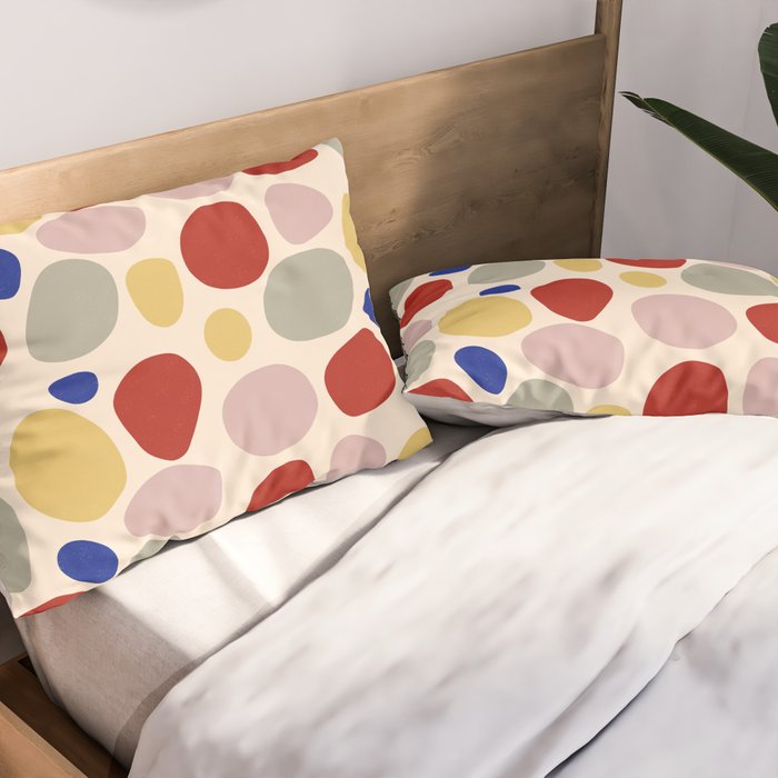 Colorful Stones Pillow Sham Gallery Image 2