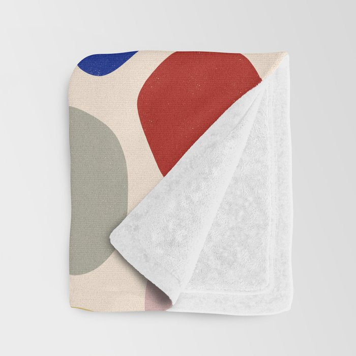 Colorful Stones Throw Blanket Gallery Image 3