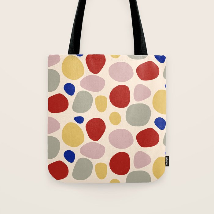 Colorful Stones Tote Bag Gallery Image 1