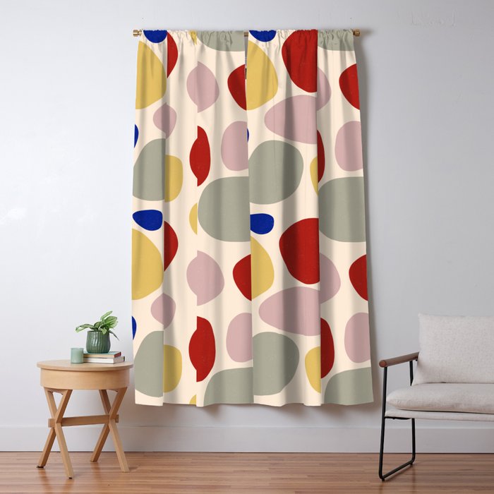 Colorful Stones Window Curtain Gallery Image 5