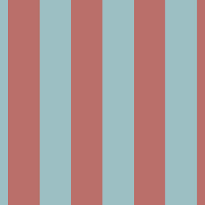 Dusty Pink Greyish Blue Stripe Coffee Mug Gallery Image 2