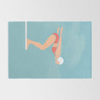 Pool Diver Rug Gallery Image 2