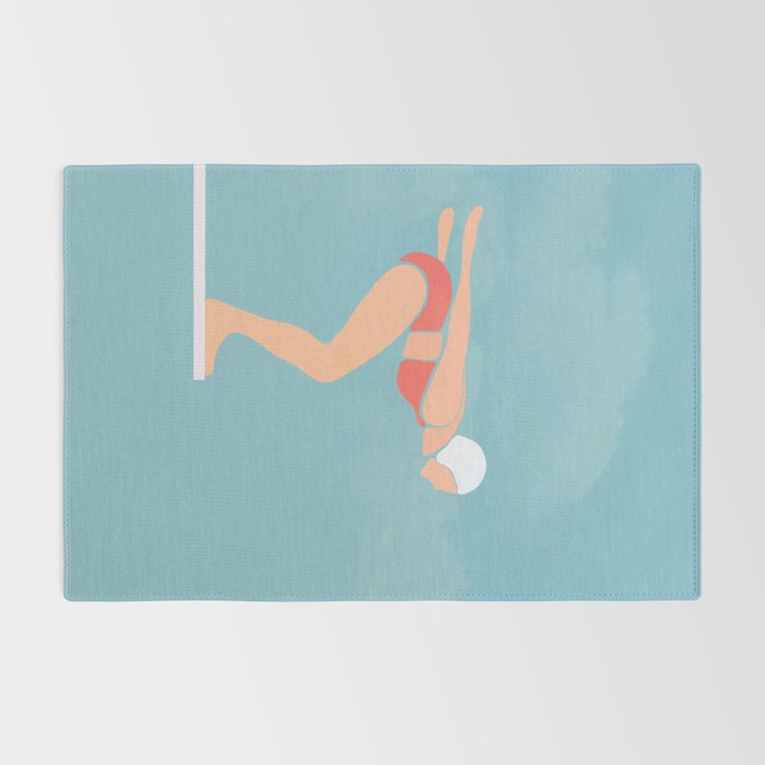 Pool Diver Rug Gallery Image 2