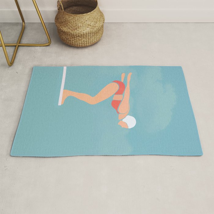 Pool Diver Rug Gallery Image 1