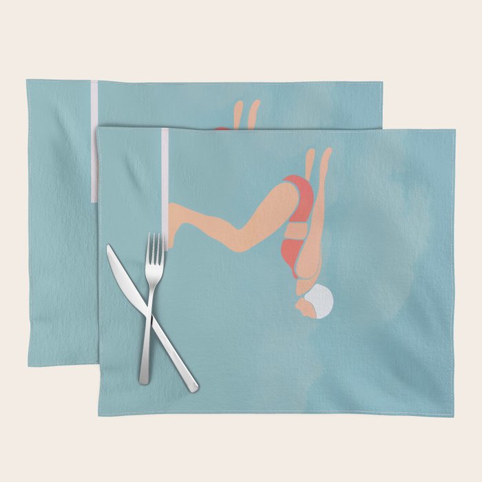 Pool Diver Placemat Gallery Image 1