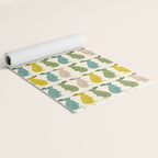 Rows Of Rabbits Yoga Mat Gallery Image 2