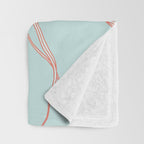 Flower Girl (Life and the Fragile Presence of Beauty) Throw Blanket Gallery Image 3