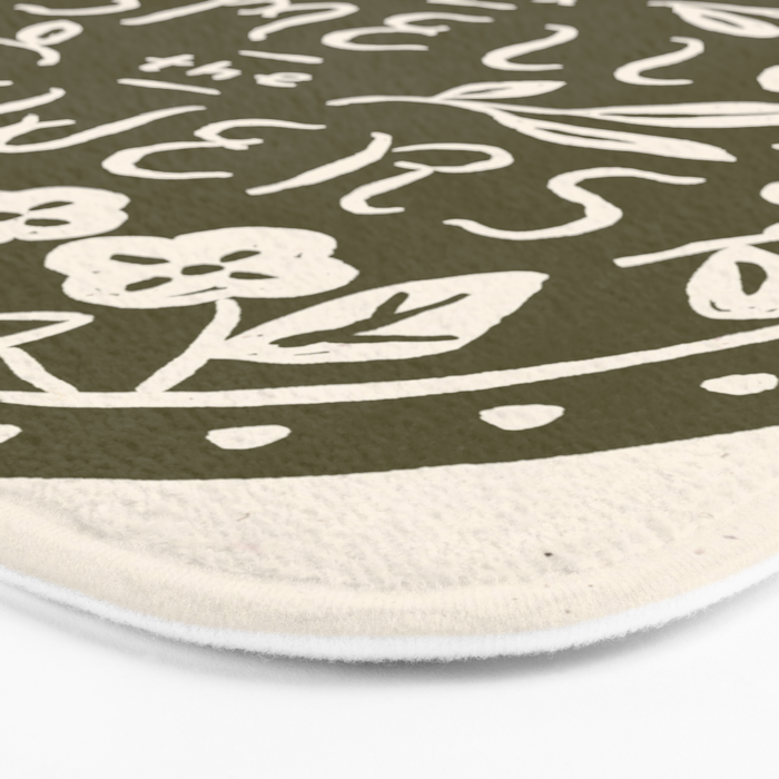Stop and Smell the Flowers Bath Mat Gallery Image 3