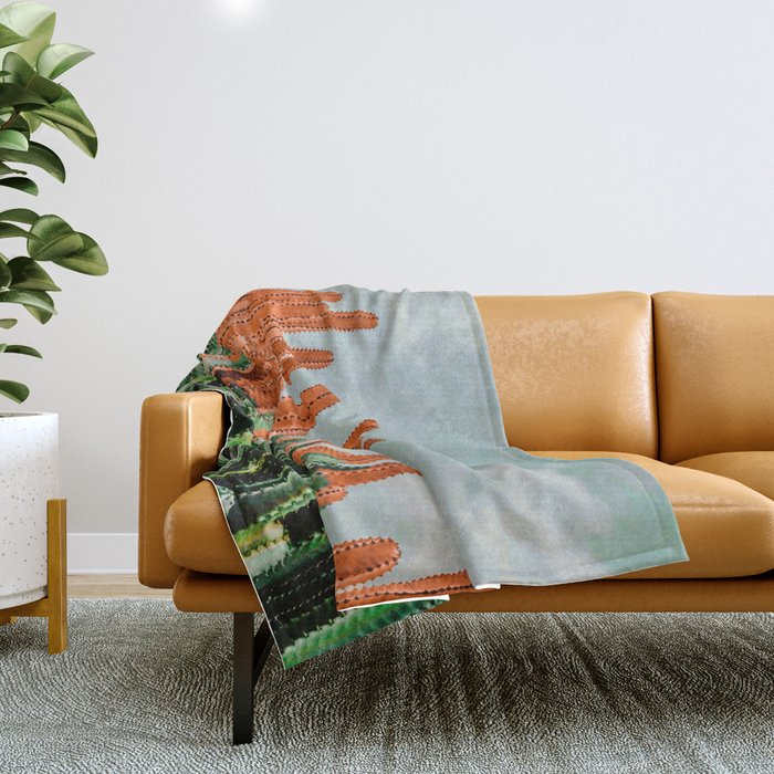Daydream desert Throw Blanket Gallery Image 1