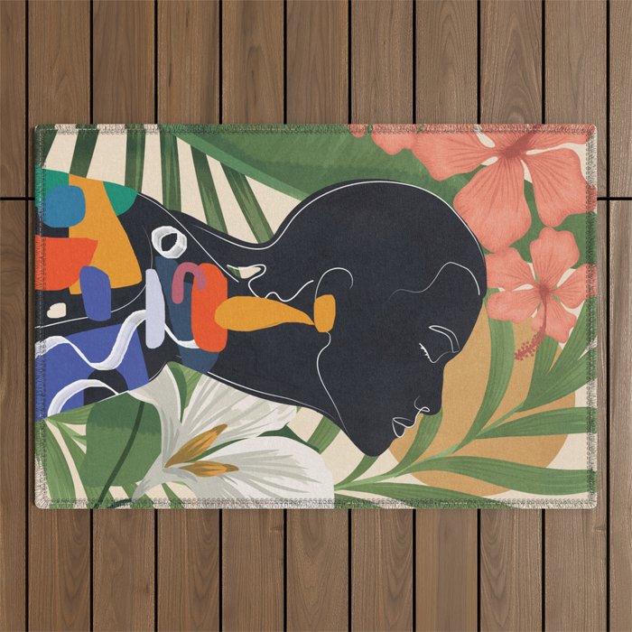 Tropical Peace 2 Outdoor Rug Gallery Image 1