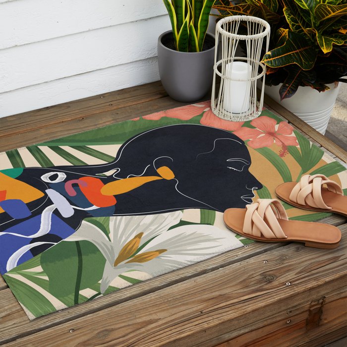Tropical Peace 2 Outdoor Rug Gallery Image 2