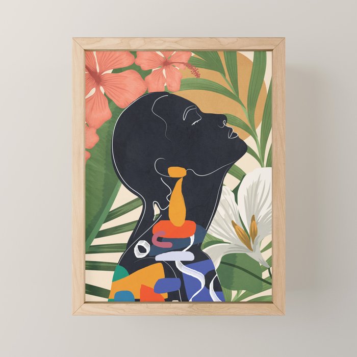 Tropical Peace 2 Mini Art Print Gallery Image 1