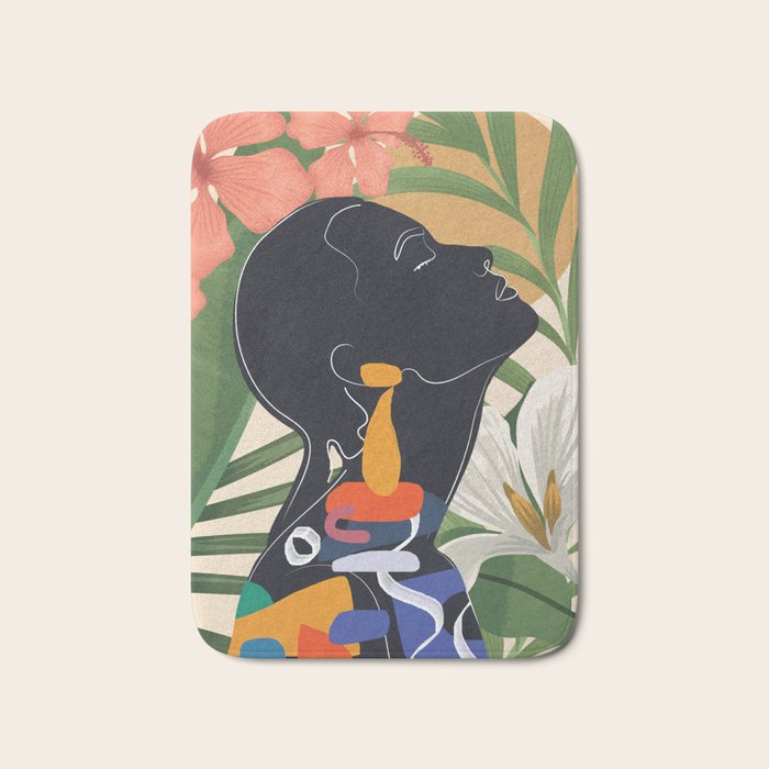 Tropical Peace 2 Bath Mat Gallery Image 1