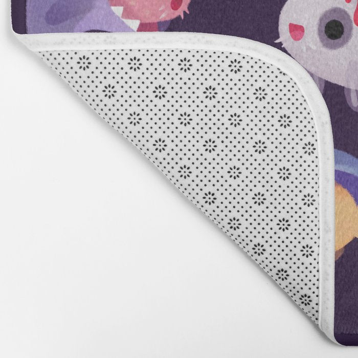 Spooky Cory cats Bath Mat Gallery Image 2