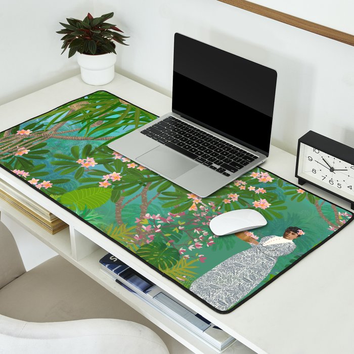 Queen LiliÊ»uokalani Peaceful Moments Desk Mat Gallery Image 2