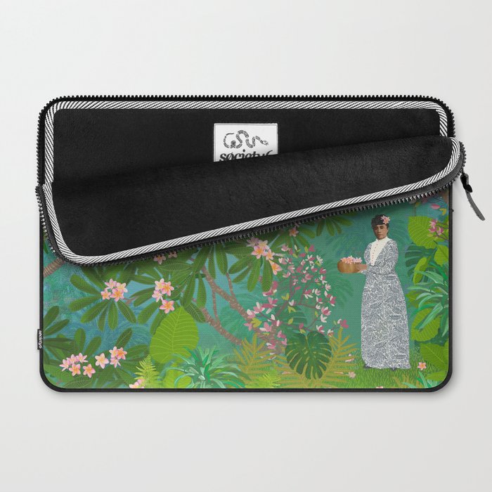 Queen LiliÊ»uokalani Peaceful Moments Laptop Sleeve Gallery Image 2