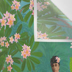 Queen LiliÊ»uokalani Peaceful Moments Wall Tapestry Gallery Image 3
