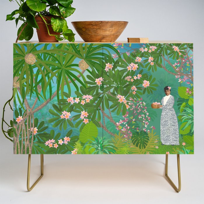 Queen LiliÊ»uokalani Peaceful Moments Credenza Gallery Image 1