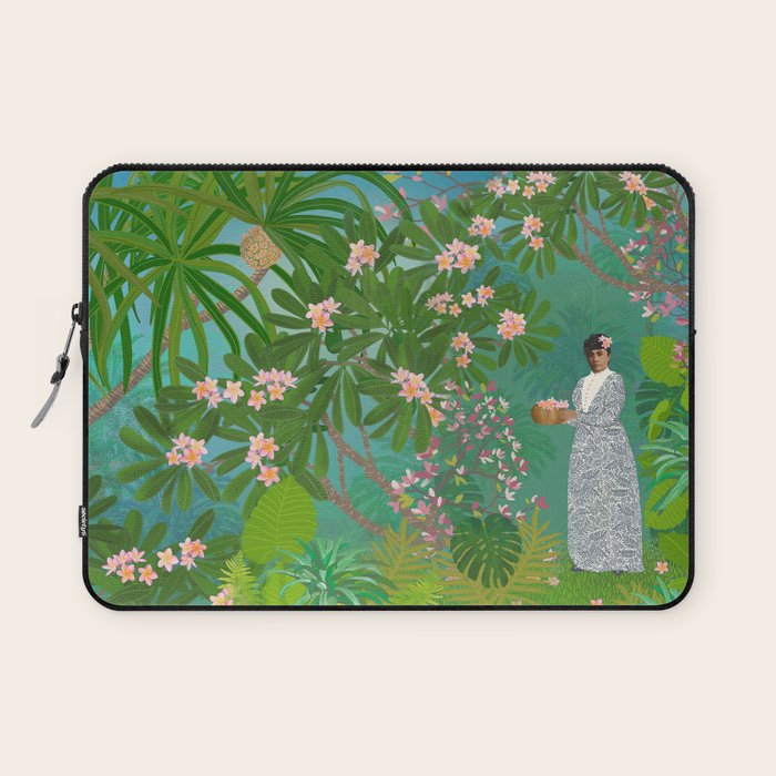 Queen LiliÊ»uokalani Peaceful Moments Laptop Sleeve Gallery Image 1