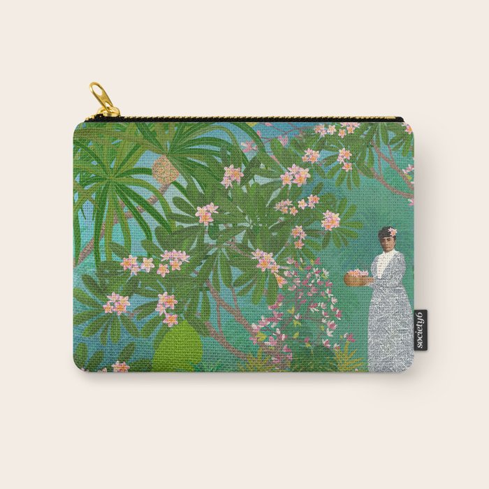 Queen LiliÊ»uokalani Peaceful Moments Carry All Pouch Gallery Image 1