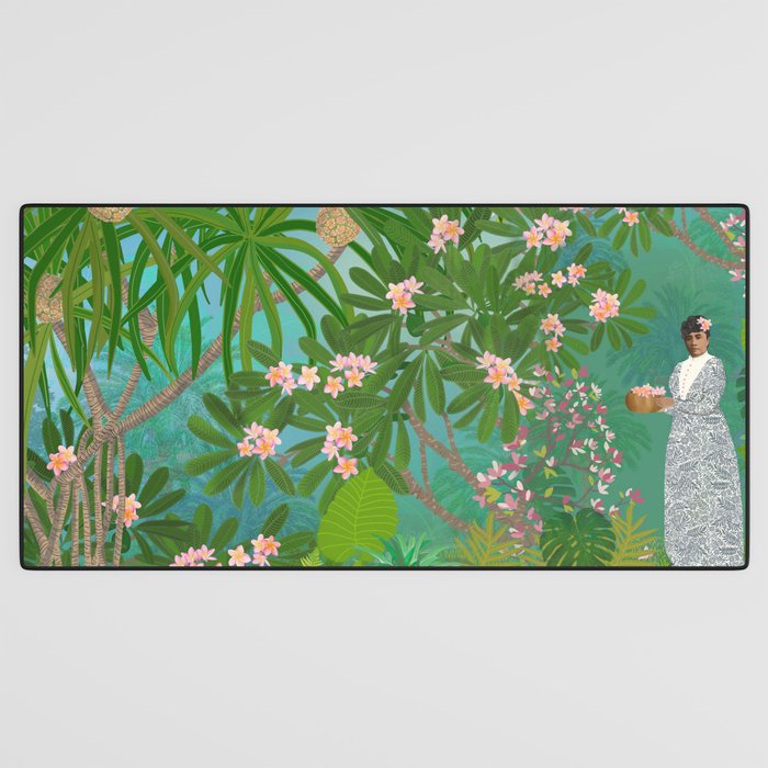 Queen LiliÊ»uokalani Peaceful Moments Desk Mat Gallery Image 3