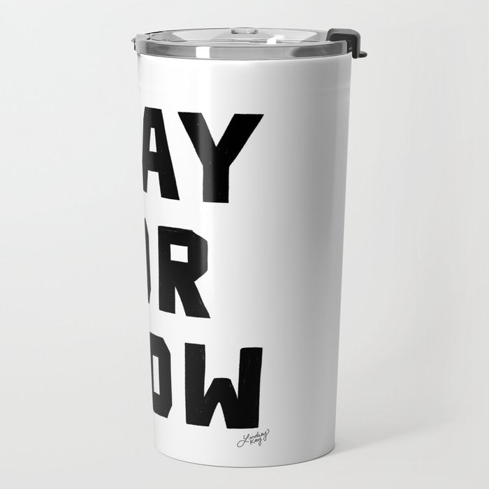 Pray For Snow Travel Mug Gallery Image 2