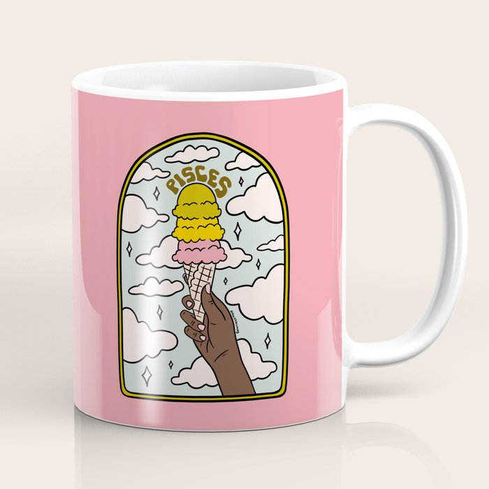 Pisces Ice cream Coffee Mug Gallery Image 1