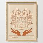 Harmony Line Art Serving Tray Gallery Image 1