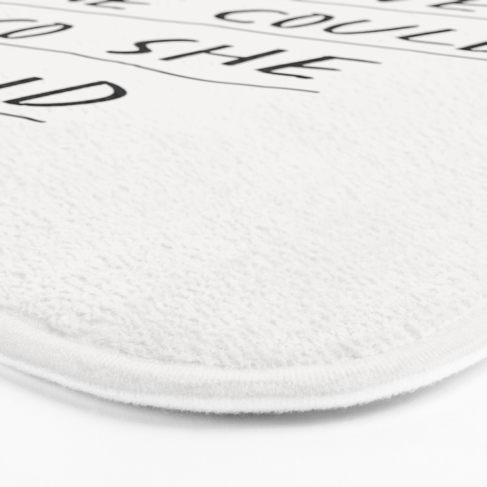 She Believed She Could So She Did Bath Mat Gallery Image 3