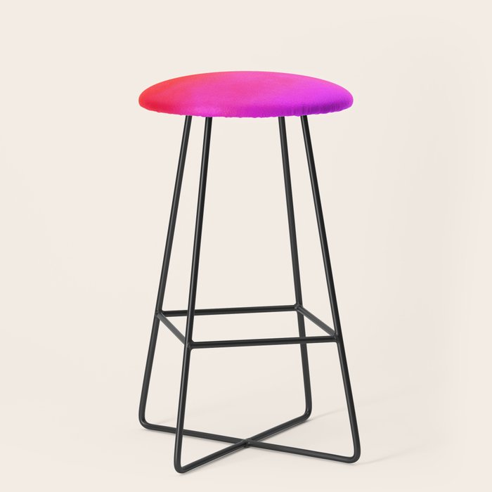 Gradient orange red violet Stool Gallery Image 1