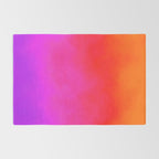 Gradient orange red violet Rug Gallery Image 2
