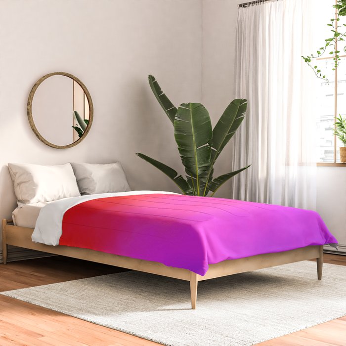 Gradient orange red violet Comforter Gallery Image 2