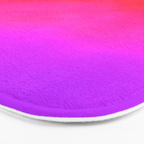 Gradient orange red violet Bath Mat Gallery Image 3