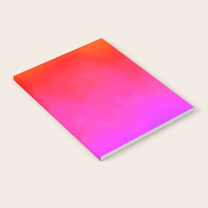 Gradient orange red violet Notebook Gallery Image 2