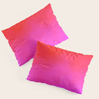 Gradient orange red violet Pillow Sham Gallery Image 3