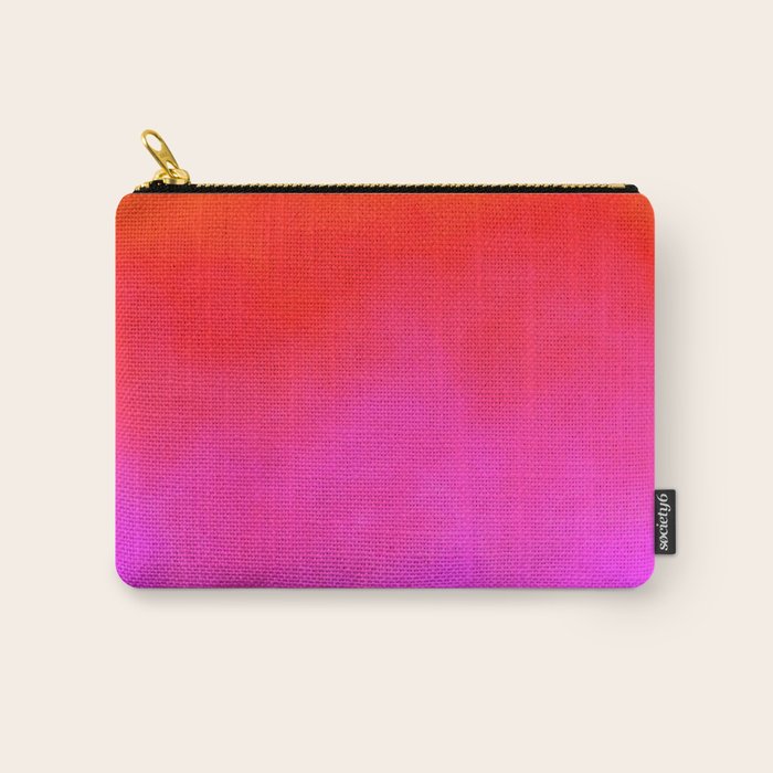 Gradient orange red violet Carry All Pouch Gallery Image 1
