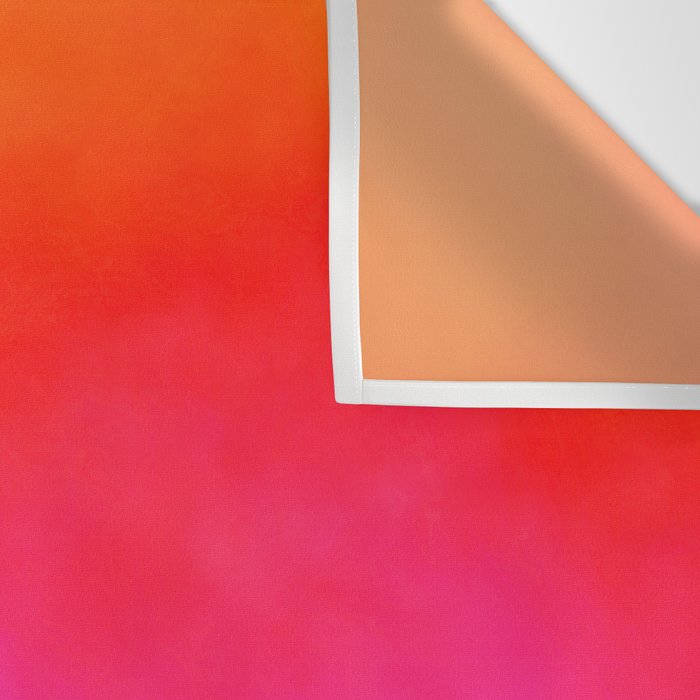 Gradient orange red violet Wall Tapestry Gallery Image 3