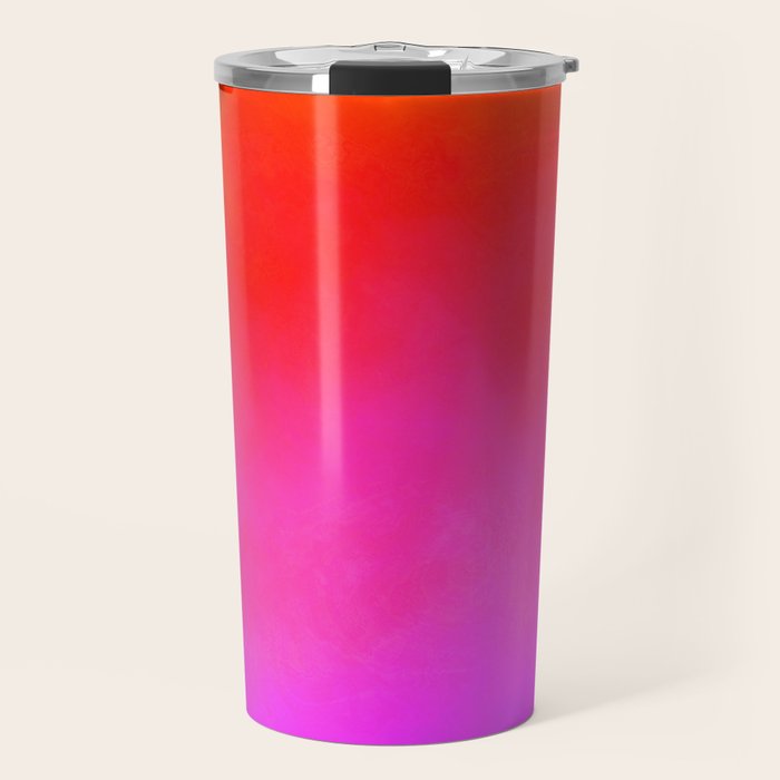 Gradient orange red violet Travel Mug Gallery Image 1
