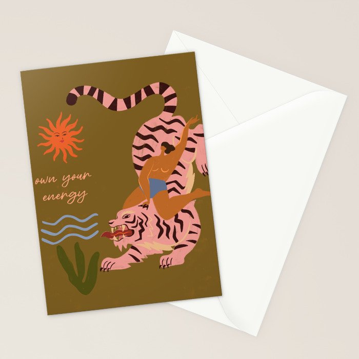 Own Your Energy Stationery Card Gallery Image 2