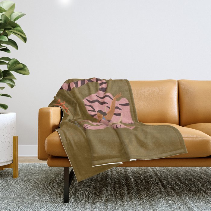 Own Your Energy Throw Blanket Gallery Image 1