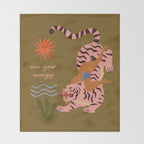 Own Your Energy Throw Blanket Gallery Image 2