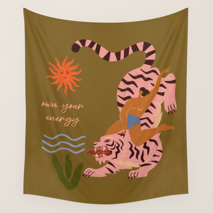 Own Your Energy Wall Tapestry Gallery Image 1