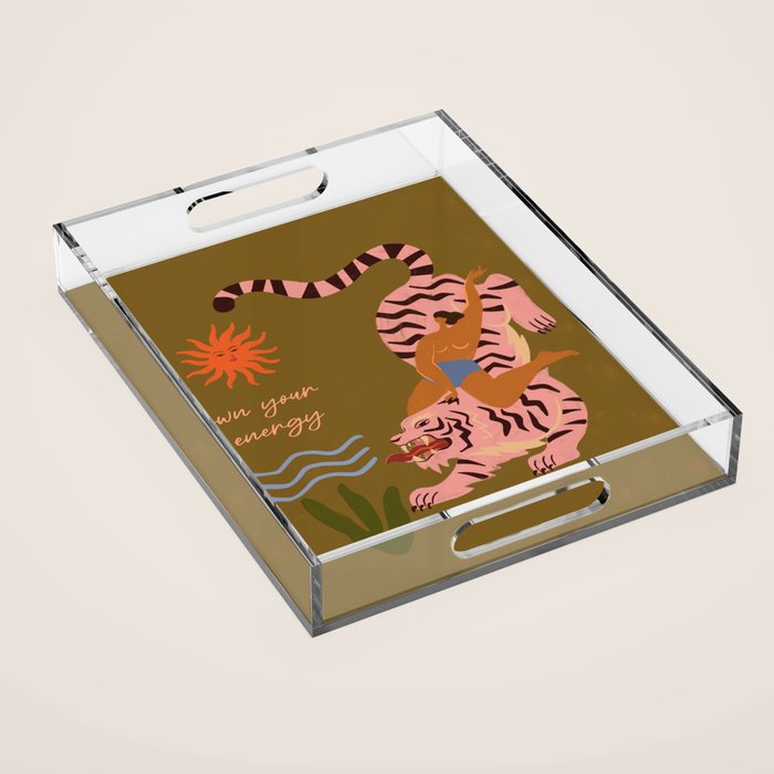 Own Your Energy Acrylic Tray Gallery Image 1