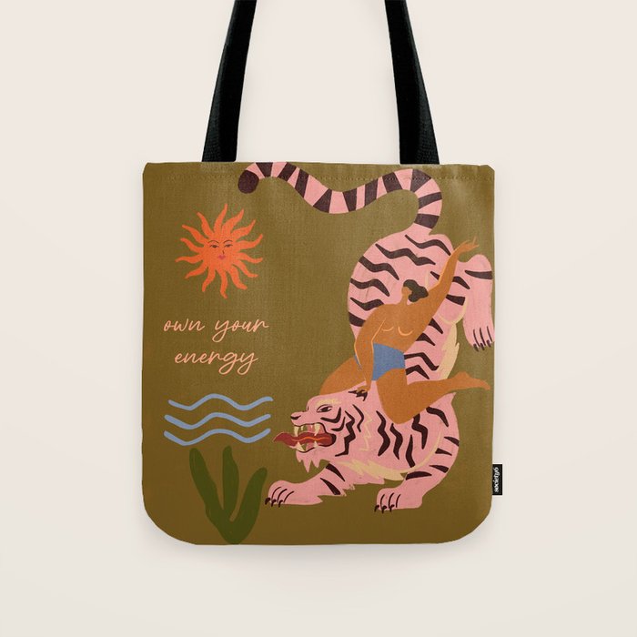 Own Your Energy Tote Bag Gallery Image 1