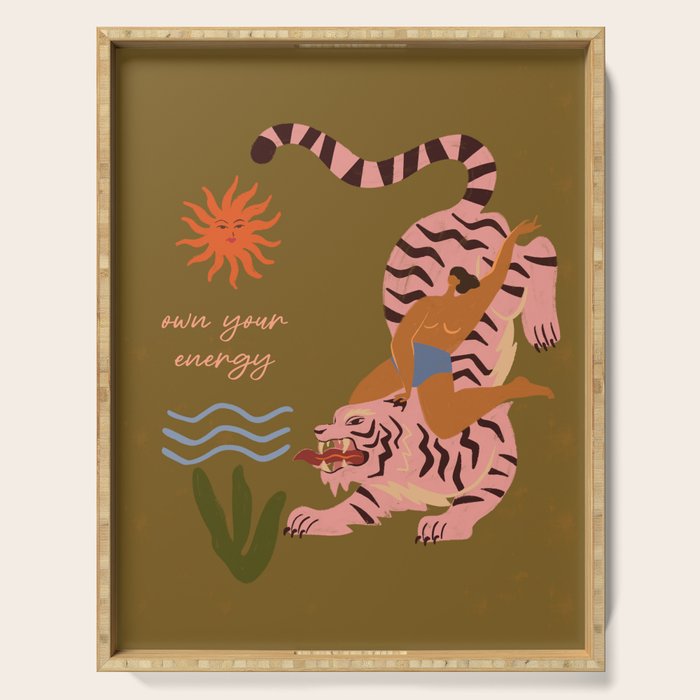 Own Your Energy Serving Tray Gallery Image 1