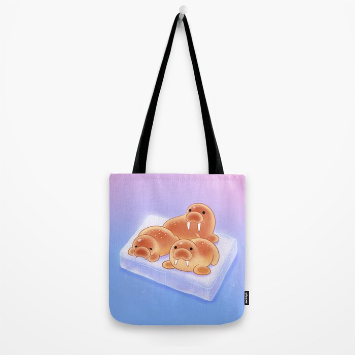 Walrus bun Tote Bag Gallery Image 2